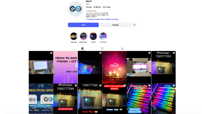 IoT Ni Instagram Profile